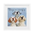 thumbnail image 1 of Stupell Industries Cottage Things Are Looking Up White Framed Print Under Glass, 16 x 16, by Kim Curinga, 1 of 8