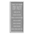 thumbnail image 1 of Stupell Industries Things That Require Zero Talent Phrase Graphic Art Gray Framed Art Print Wall Art, Design by Lil' Rue, 1 of 7