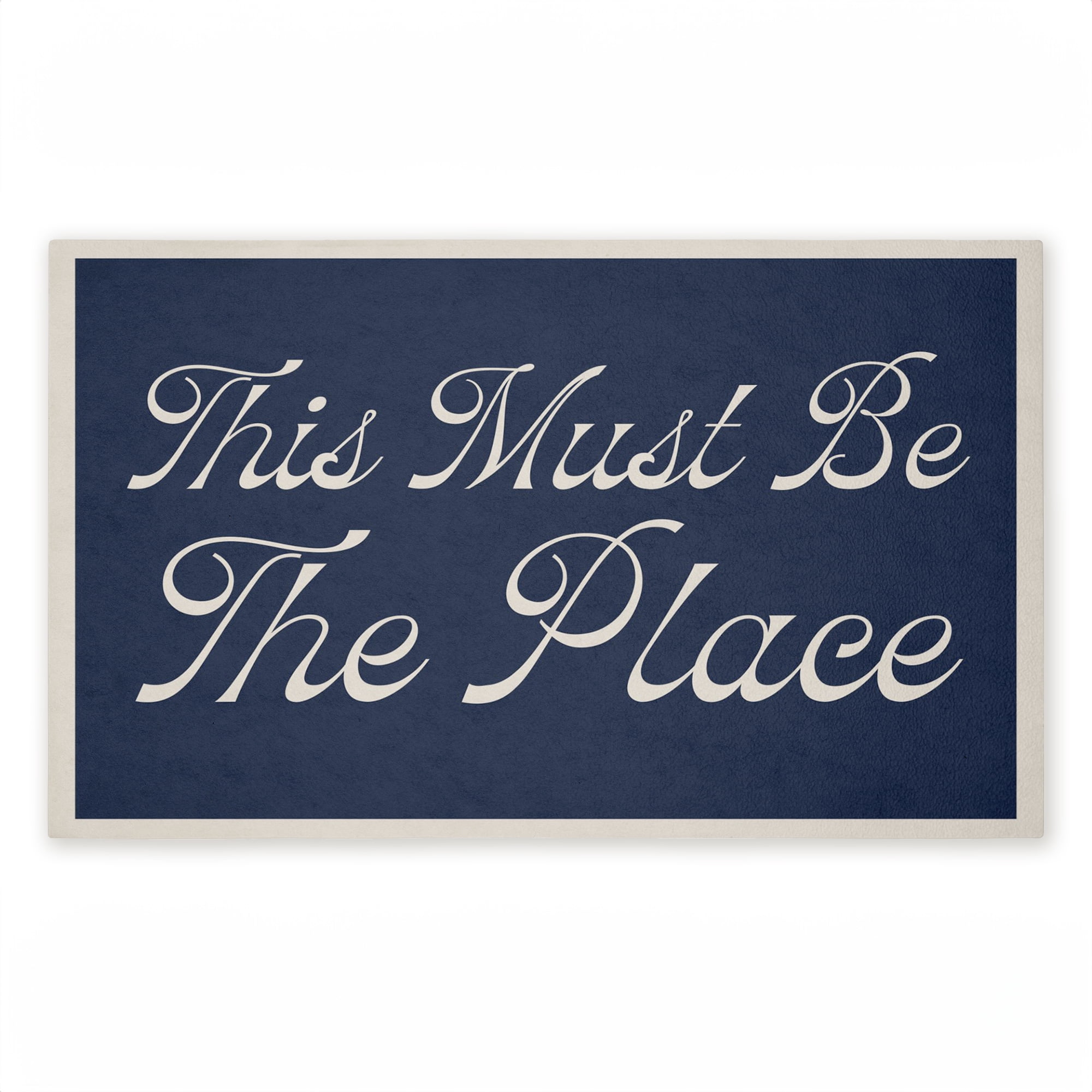 Stupell Industries This Must Be The Place Printed Outdoor Door Floor Mat, design by Lil' Rue
