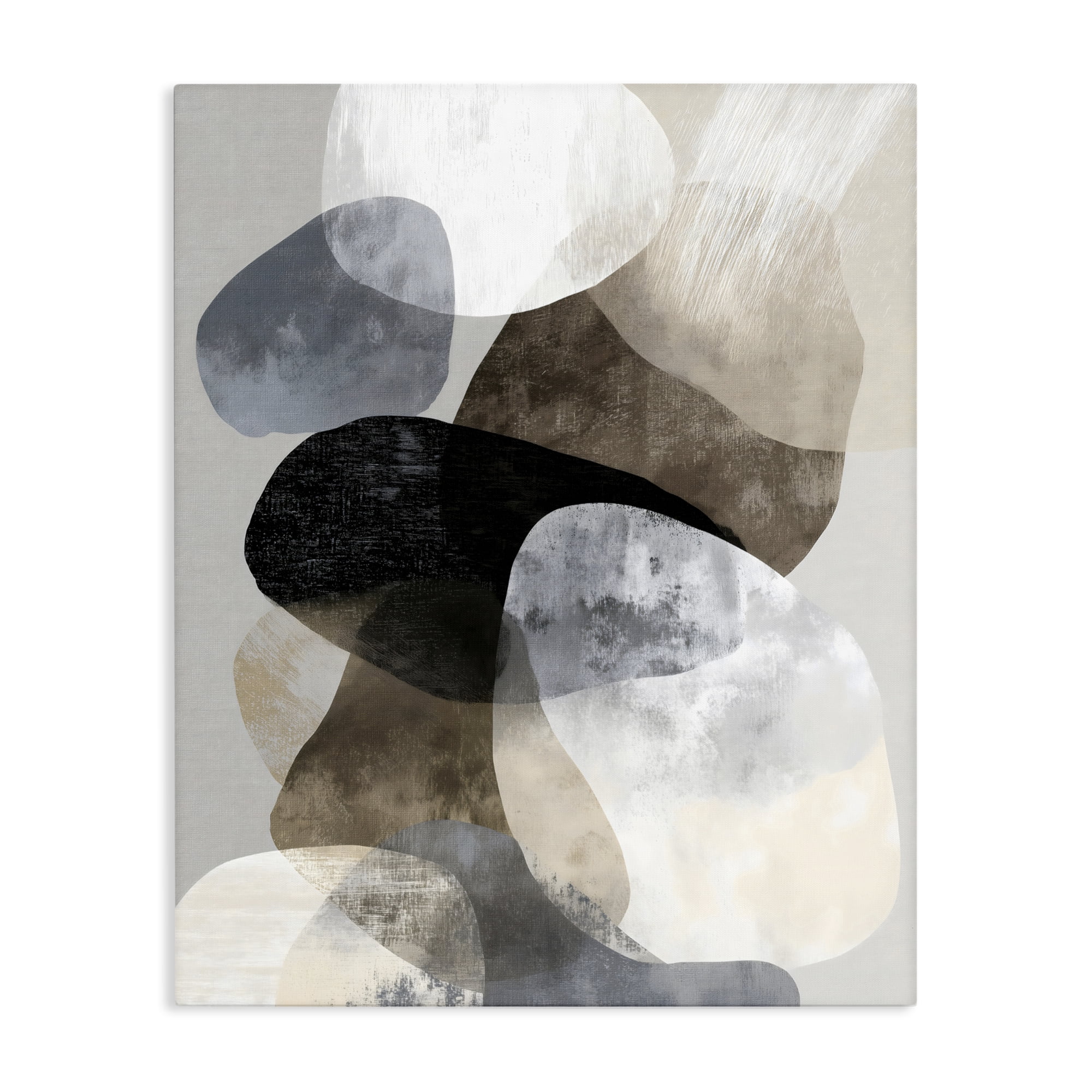 Stupell Industries Thoughts In Muted Layers Canvas Wall Art, design by Ink Drop Loft