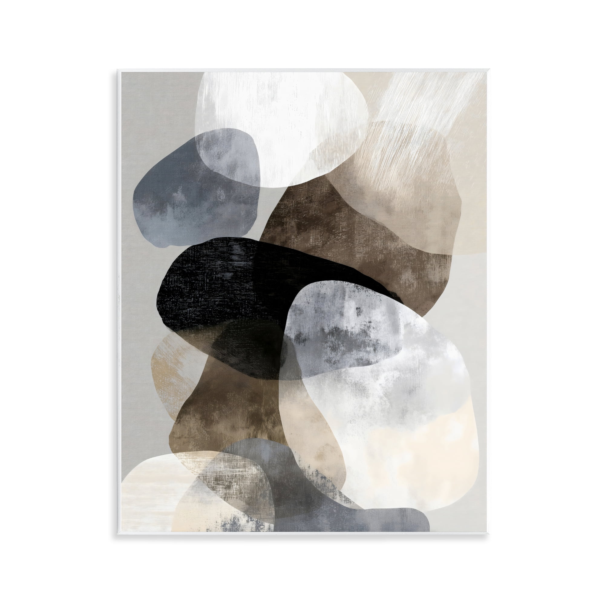 Stupell Industries Thoughts In Muted Layers Wall Plaque Art, design by Ink Drop Loft