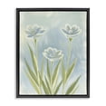 thumbnail image 1 of Stupell Industries Contemporary Three Blue Petals Black Floating Frame Canvas Art, 17 x 21, by Kim Allen, 1 of 8