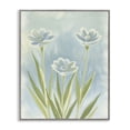 thumbnail image 1 of Stupell Industries Contemporary Three Blue Petals Gray Framed Giclee Art, 11 x 14, by Kim Allen, 1 of 8