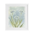 thumbnail image 1 of Stupell Industries Contemporary Three Blue Petals White Framed Print Under Glass, 13 x 16, by Kim Allen, 1 of 8