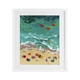 thumbnail image 1 of Stupell Industries Coastal Three Kayaks in Turquoise Waves White Framed Print Under Glass, 13 x 16, by Brook Page, 1 of 8