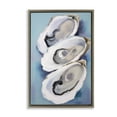 thumbnail image 1 of Stupell Industries Three Oyster Shells Animals & Insects Painting Brown Floater Framed Canvas Art Print Wall Art, 17 x 25, 1 of 10