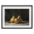thumbnail image 1 of Stupell Industries Transitional Three Pears on Marble Black Framed Print Under Glass, 20 x 14, by Creative Studio, 1 of 8