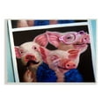 thumbnail image 1 of Stupell Industries Three Pigs Triplets Fashion Photo Booth Props Wood Wall Art, 19 x 13, Design by Lucia Heffernan, 1 of 5