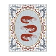 thumbnail image 1 of Stupell Industries Farmhouse Three Red Prawns on Gingham Canvas Art, 24 x 30, by Vero Illustrates, 1 of 8