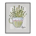 thumbnail image 1 of Stupell Industries Farmhouse Thyme Herb Mug Black Framed Giclee Art, 11 x 14, by Livi Finn, 1 of 8