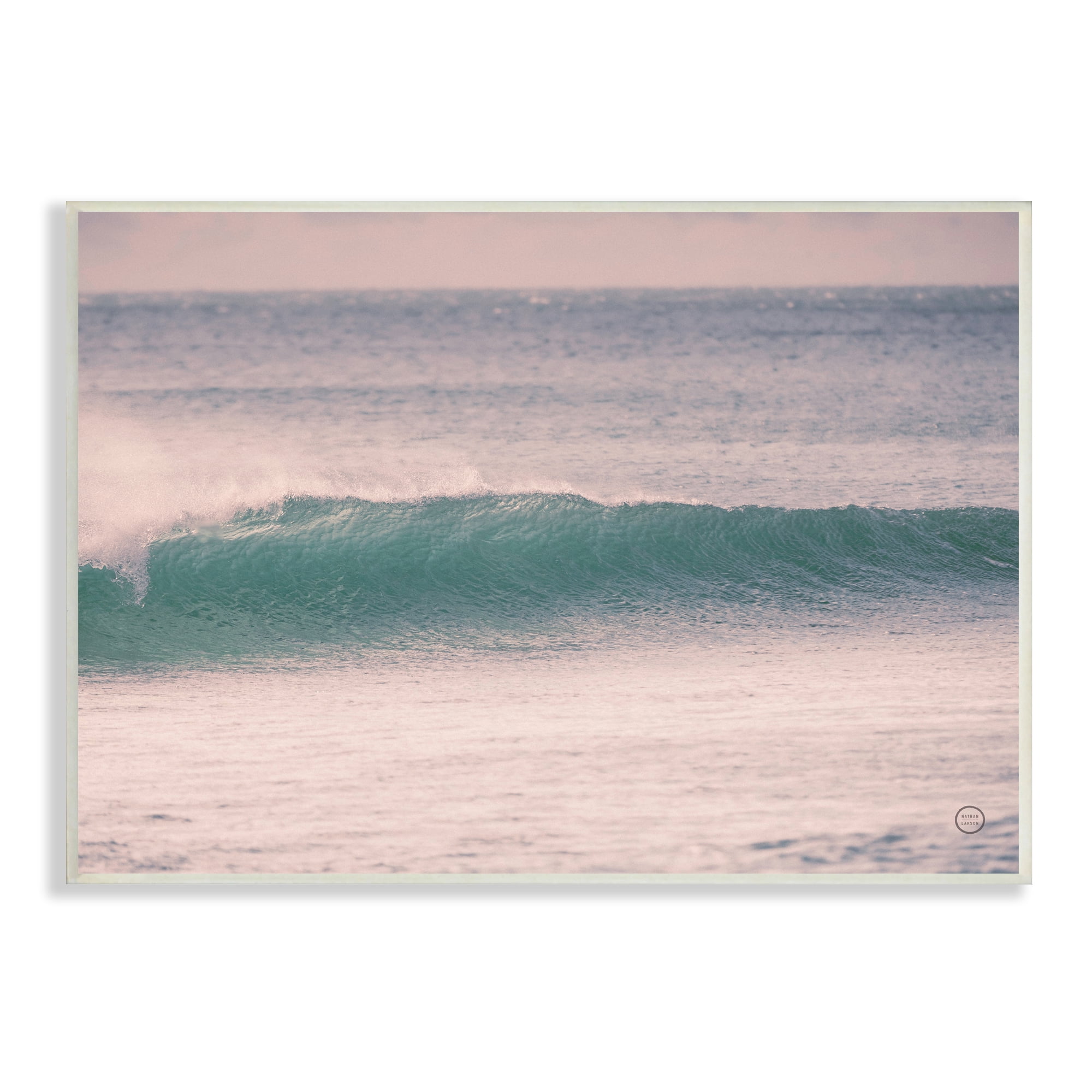 Stupell Industries Tidal Wave Crest Tropical Ocean Nature Photography, 15 x 10, Design by Nathan Larson