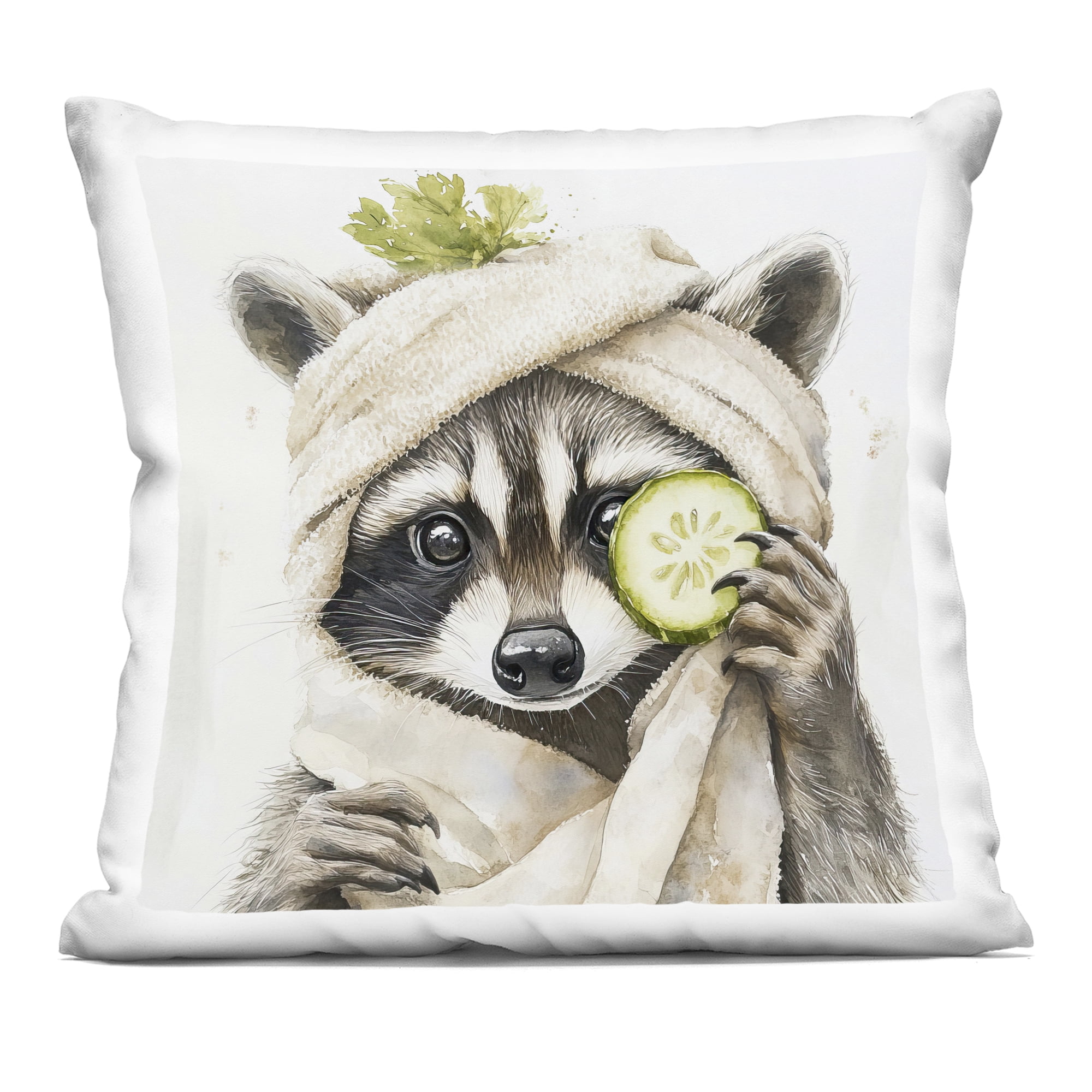 Stupell Industries Time To Depuff Self Care Decorative Printed Throw Pillow, design by Tina LeCour