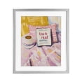 thumbnail image 1 of Stupell Industries Glam Time To Read in Morning Gray Framed Print Under Glass, 13 x 16, by The Prints Vibe, 1 of 8