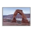 thumbnail image 1 of Stupell Industries Traditional Time's Sculpture Delicate Arch Gray Framed Giclee Art, 24 x 16, by Lori Deiter, 1 of 8