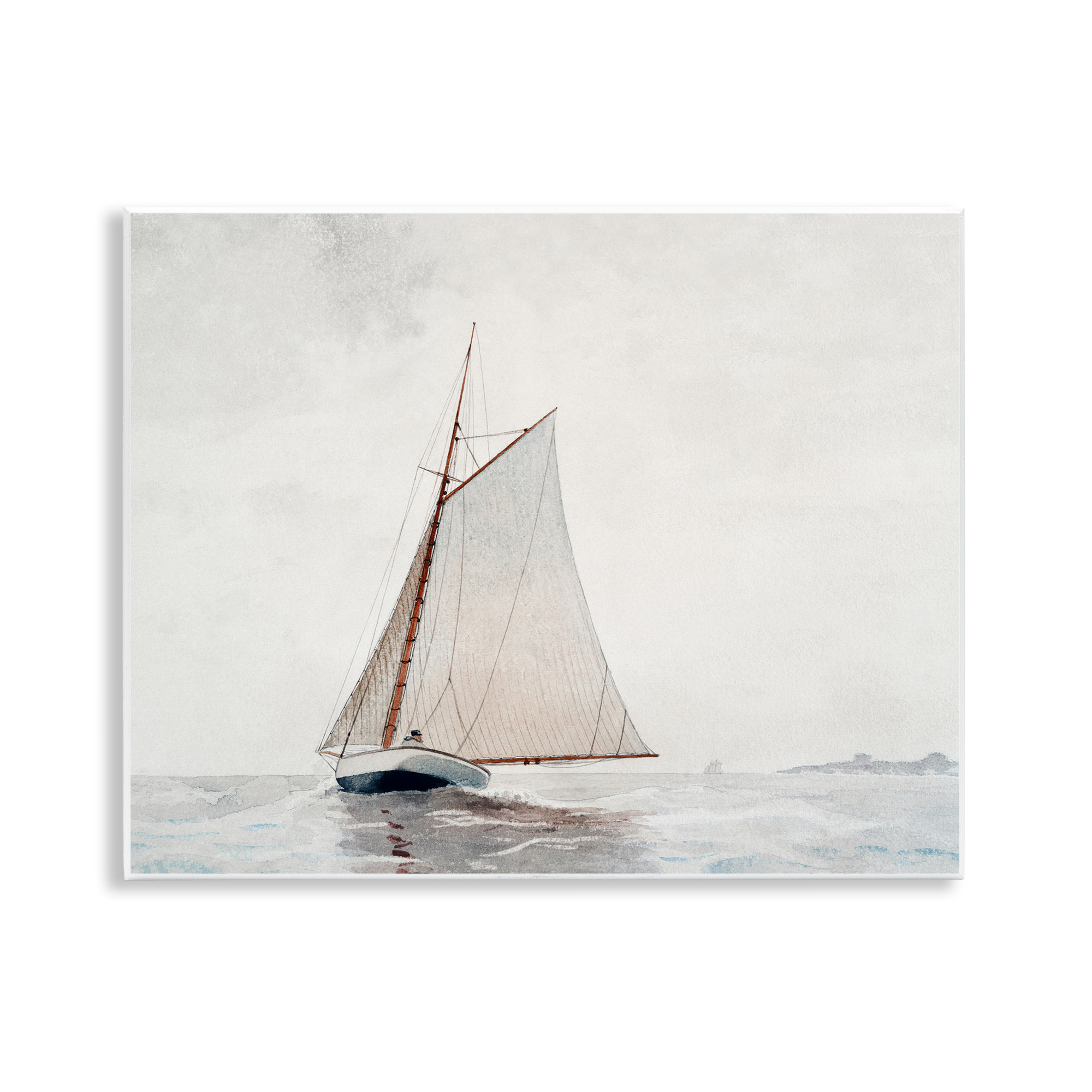 Stupell Industries Timeless Sea Vessel Transportation Painting Unframed Art Print Wall Art, 14 x 11