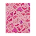 thumbnail image 1 of Stupell Industries Contemporary Tiny Doll Shoes Pink Canvas Art, 16 x 20, by LISH Creative, 1 of 8