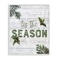 thumbnail image 1 of Tis The Season Berry Botanicals White Framed Giclee Art, 24 x 30, Made In USA, 1 of 7