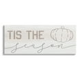 thumbnail image 1 of Stupell Industries Tis The Season Pumpkin Graphic Art Gallery Wrapped Canvas Print Wall Art, Design by Lil' Rue, 1 of 7