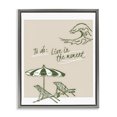 thumbnail image 1 of Stupell Industries Coastal To Do: Live In The Moment Gray Floating Frame Canvas Art, 25 x 31, by The Prints Vibe, 1 of 8