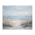 thumbnail image 1 of Stupell Industries Coastal To The Beach Tranquil Landscape Canvas Art, 30 x 24, by Petals Prints Design, 1 of 8