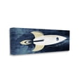 thumbnail image 1 of Stupell Industries To The Moon Phrase Rustic Space Ship Blue,13 x 30,Designed by Daphne Polselli, 1 of 5