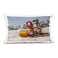 thumbnail image 1 of Stupell Industries Toboggan Sleigh Ride Penguins Decorative Printed Throw Pillow design by Lucia Heffernan, 14 x 7 x 20, 1 of 6
