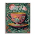 thumbnail image 1 of Stupell Industries Bohemian Together We Sip & Rise Gray Framed Giclee Art, 16 x 20, by Sara Culpepper, 1 of 8