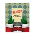 thumbnail image 1 of Stupell Industries Top Secret Santa List Canvas Wall Art design by Jilly Jack Designs, 40 x 30, 1 of 7