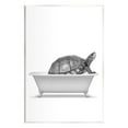 thumbnail image 1 of Stupell Industries Tortoise Bathing In Tub Sea Life Animals & Insects Painting Unframed Art Print Wall Art, 1 of 6