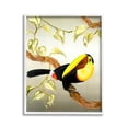 thumbnail image 1 of Stupell Industries Toucan Perched on Branch Animals & Insects Painting White Framed Art Print Wall Art, 11 x 14, 1 of 9