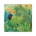 thumbnail image 1 of Stupell Industries Toucan Rainforest Nature Animals & Insects Painting Gallery Wrapped Canvas Art Print Wall Art, 36 x 36, 1 of 8