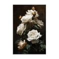 thumbnail image 1 of Stupell Industries Transitional Tower of White Roses Canvas Art, 30 x 45, by Petals Prints Design, 1 of 8