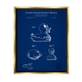 thumbnail image 1 of Stupell Industries Toy Duck Blueprint Patent Graphic Art Metallic Gold Floating Framed Canvas Print Wall Art, Design by Karl Hronek, 1 of 6