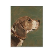Stupell Industries Traditional Beagle Portrait Animals & Insects Painting Unframed Art Print Wall Art, 11 x 14
