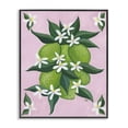 thumbnail image 1 of Stupell Industries Traditional Botanical Citrus Limes Black Framed Giclee Art, 24 x 30, by Sarah Waldron Kimball, 1 of 6