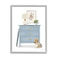 thumbnail image 1 of Stupell Industries Traditional Chic Wardrobe Still Life Pet Corgi Dog,24 x 30, Design by House Fenway, 1 of 5