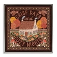 thumbnail image 1 of Stupell Industries Traditional Crisp Days Fall Phrase Gray Floating Frame Canvas Art, 25 x 25, by Laura Marshall, 1 of 8