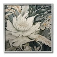 thumbnail image 1 of Stupell Industries Traditional Curving Flowers Botanical & Floral Painting Gray Framed Art Print Wall Art, 12 x 12, 1 of 9