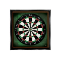 Stupell Industries Traditional Darts Game Sports Painting Black Floater Framed Canvas Art Print Wall Art, 18 x 18