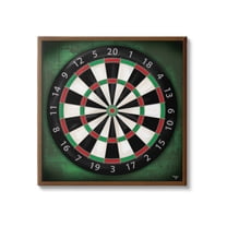 Stupell Industries Traditional Darts Game Sports Painting Gallery Wrapped Canvas Art Print Wall Art, 17 x 17