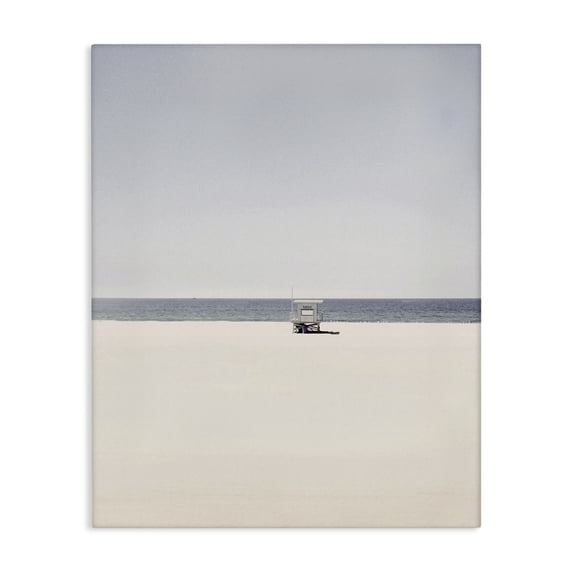 Stupell Industries Traditional Distant California Beach Hut Canvas Art, 16 x 20, by Gemma Bardot