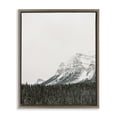 thumbnail image 1 of Stupell Industries Traditional Distant Snowy Peaks Brown Floating Frame Canvas Art, 17 x 21, by Justine Milton, 1 of 8