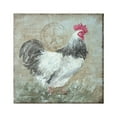 thumbnail image 1 of Stupell Industries Traditional Farm Rooster Vintage Parisian Stamp Rustic Animal, 24 x 24, Design by Debi Coules, 1 of 6