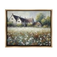 thumbnail image 1 of Stupell Industries Traditional Farmhouse Meadow Landscape Painting Brown Floater Framed Canvas Art Print Wall Art, 31 x 25, 1 of 10