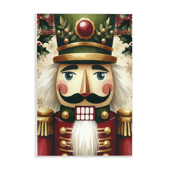 Traditional Festive Nutcracker Wall Plaque Art, 10 x 15, Made In USA
