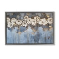 thumbnail image 1 of Stupell Industries Traditional Gold Drip Peonies Gray Floating Frame Canvas Art, 25 x 17, by LSR Design Studio, 1 of 8