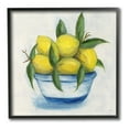 thumbnail image 1 of Stupell Industries Traditional Lemons Painting Food & Beverage Painting Black Framed Art Print Wall Art, 17 x 17, 1 of 9