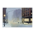 thumbnail image 1 of Stupell Industries Traditional Misty Winter City Street Canvas Art, 36 x 24, by Noah Bay, 1 of 8