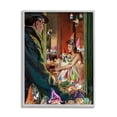 thumbnail image 1 of Stupell Industries Traditional Painting People Humorous Vivid Garden Gnomes Framed Wall Art, 11 x 14, Design by Barry Kite, 1 of 5