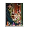 thumbnail image 1 of Stupell Industries Traditional Painting People Humorous Vivid Garden Gnomes Framed Wall Art, 24 x 30, Design by Barry Kite, 1 of 5